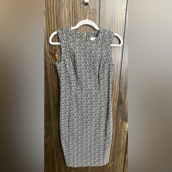 Calvin Klein Black & White Business Dress - Picture 4 of 9